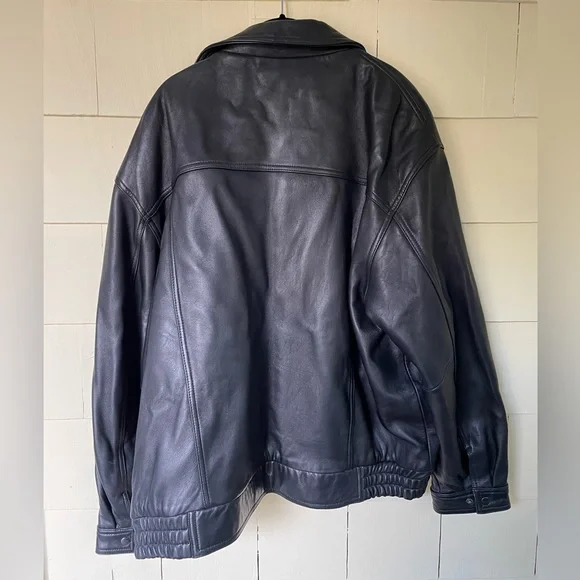 Joseph & Feiss International Leather Jacket 2XL - Picture 3 of 4
